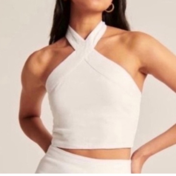 Abercrombie white tank top - Picture 2 of 6